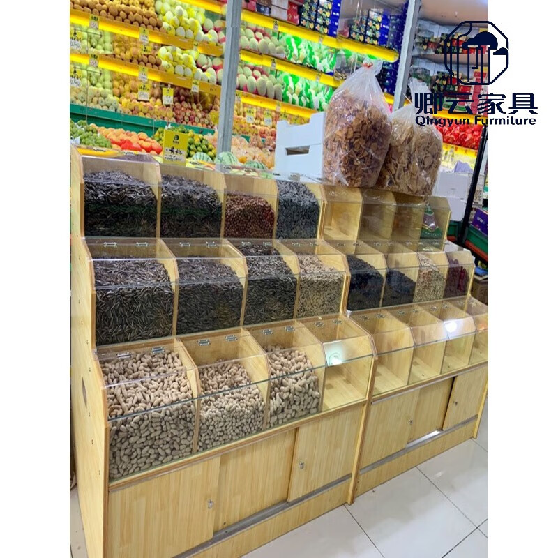 秋佳超市干果货架 打造炒货食品的黄金展销空间